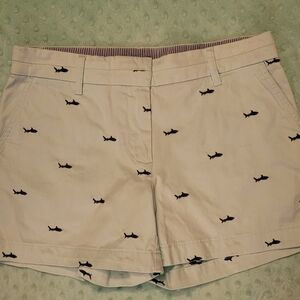 British Khaki shorts, size 6